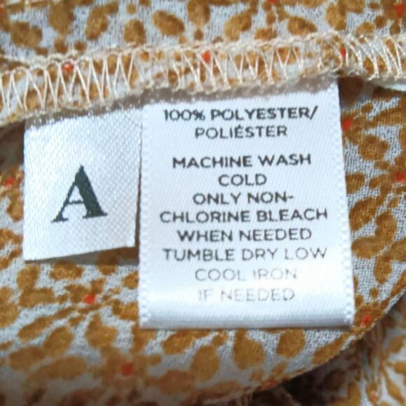 Loft balloon sleeve blouse with contrasting center stripe 307949 - Picture 4 of 5